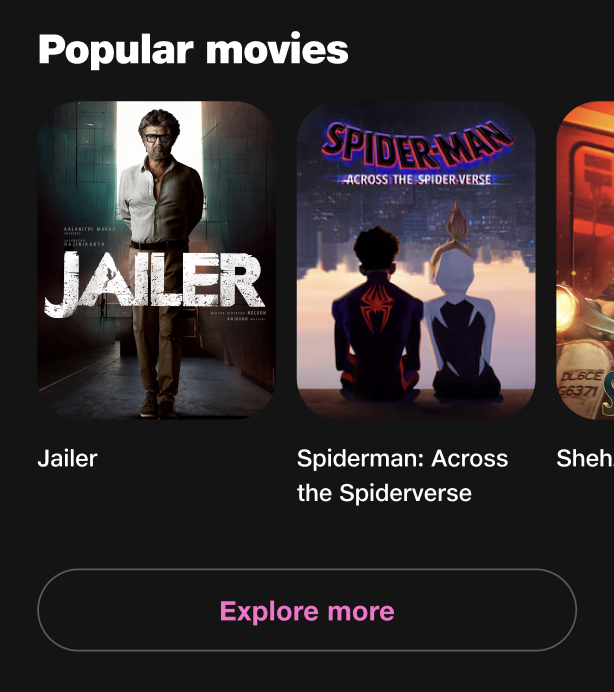 Content rails