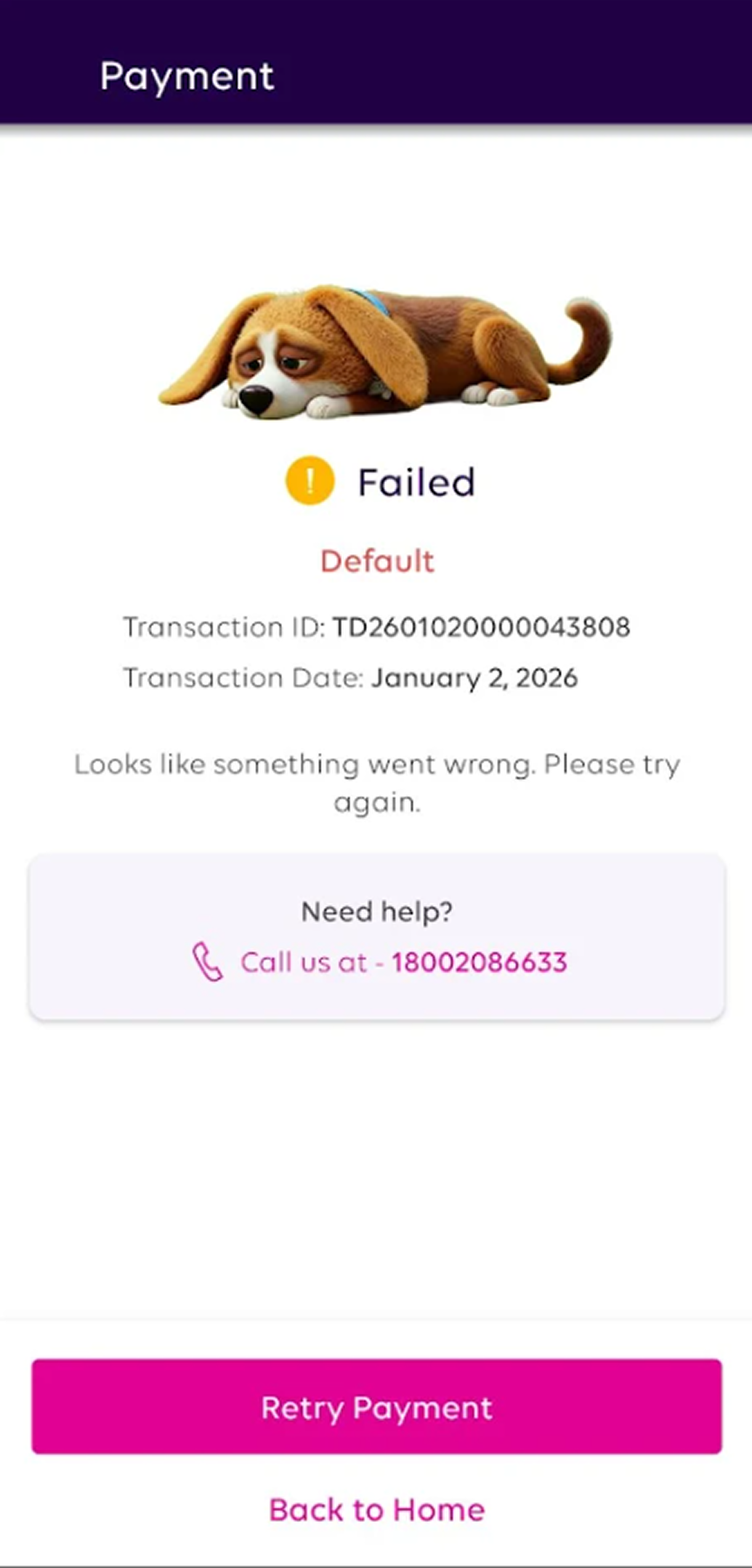 Failure